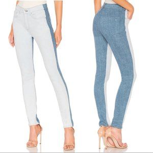 NEW Rag & Bone High Rise Skinny Double Blues Jeans